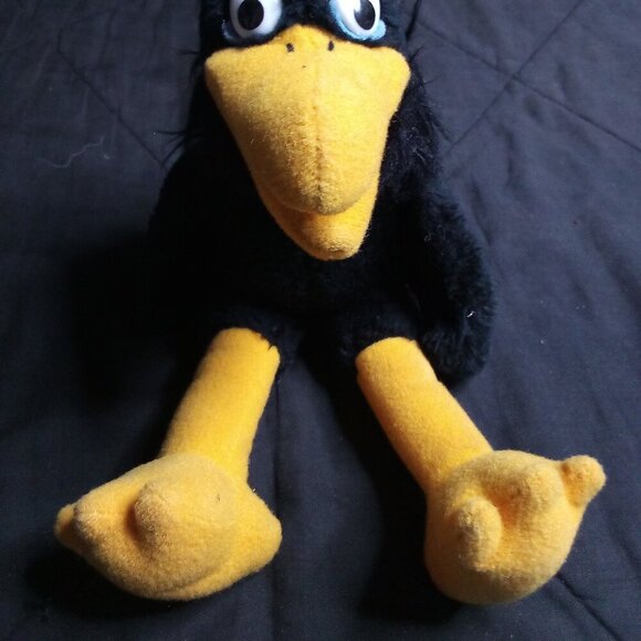 Vintage Secret of Nimh Plush Stuffed 1982 Jeremy The Crow 9" Dakin RARE - Picture 2 of 10